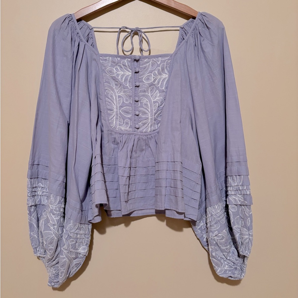 Anthropologie cropped top